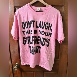 KEYA VTG Pink Snarky graphic tee. Size L Has paper size tag.